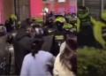 Videos| Chaos and one injured in attempted lynching of alleged abuser of a girl in the south of Bogotá: Police saved the aggressor, another minor
