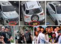 These are the owners of the high-end trucks that entered the Itagüí prison on the day of the party: there is an official vehicle