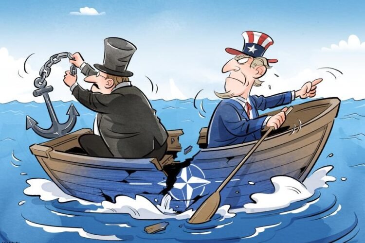 NATO friendship falls apart