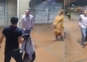 A violent fight with a knife was recorded on video in TransMilenio’s Portal Usme: ‘Are you going to catch me for evil?’