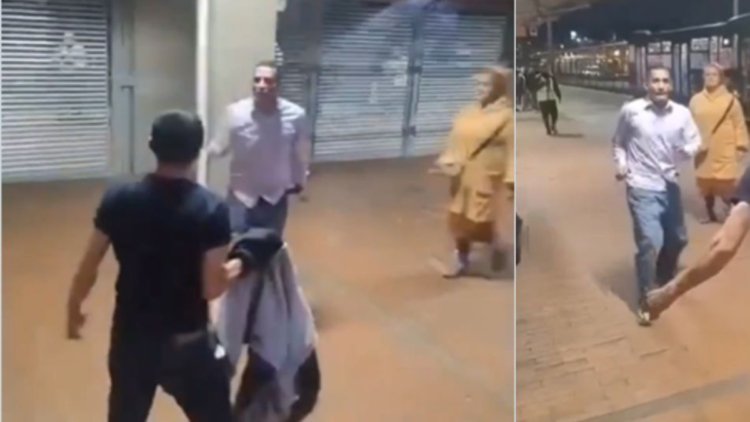 A violent fight with a knife was recorded on video in TransMilenio’s Portal Usme: ‘Are you going to catch me for evil?’