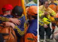 Video of the reunion of the seven people missing in Monserrate with their relatives after spending more than 18 hours lost: they had ‘hypothermia’