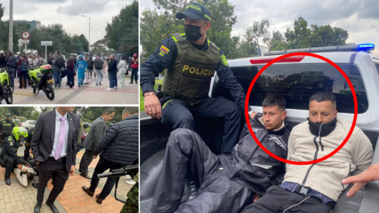 These are the identities of the thieves captured in front of Mindefensa and the Registry: Inpec monitored the youngest
