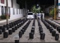 They seize 600 kilos of marijuana in the Huila road corridor and capture a man in flagrante delicto