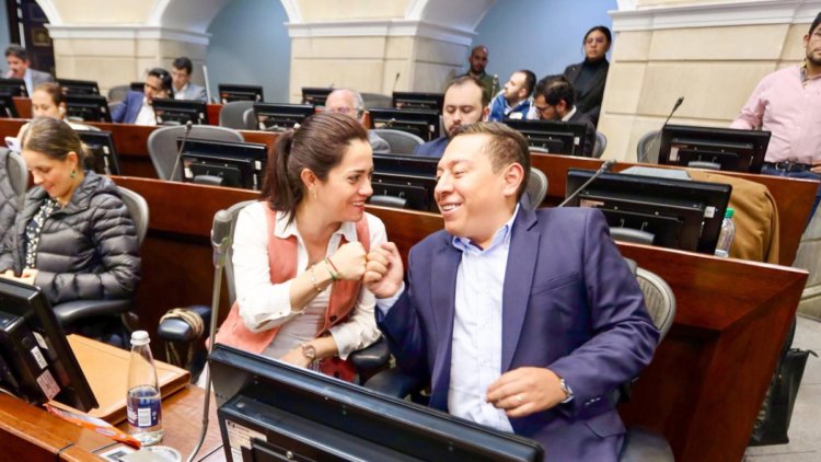 Carlos Amaya’s sector strengthens its power in the Green Alliance after the election of Senator Carolina Espitia as co-president of the party