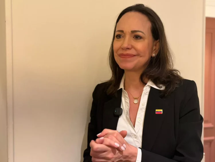 María Corina Machado estimates that at least nine months are required for free elections