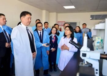 President Khurelsukh Visits Food Research Institute