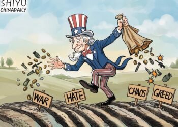 US reaps what it sows