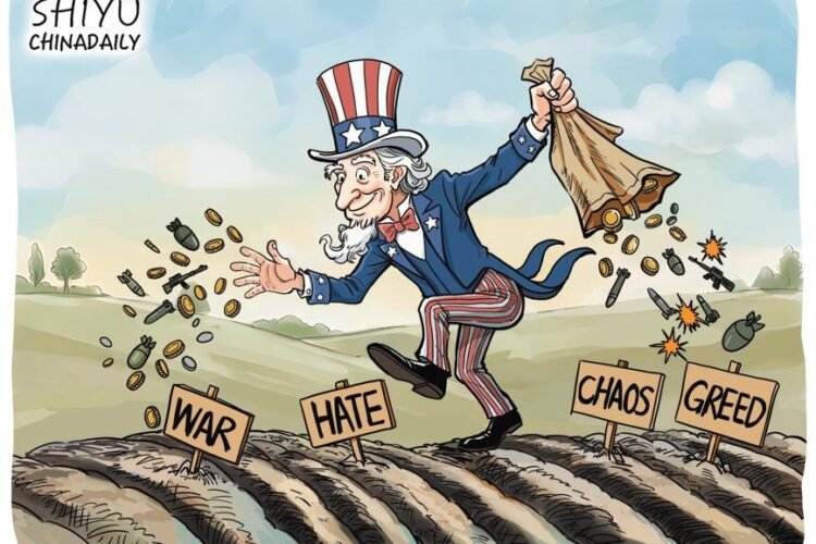 US reaps what it sows