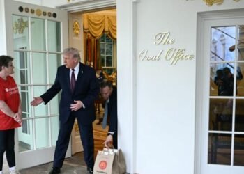Delivery woman who brought McDonald’s to Trump is a grandmother and pays for her husband’s medical treatment