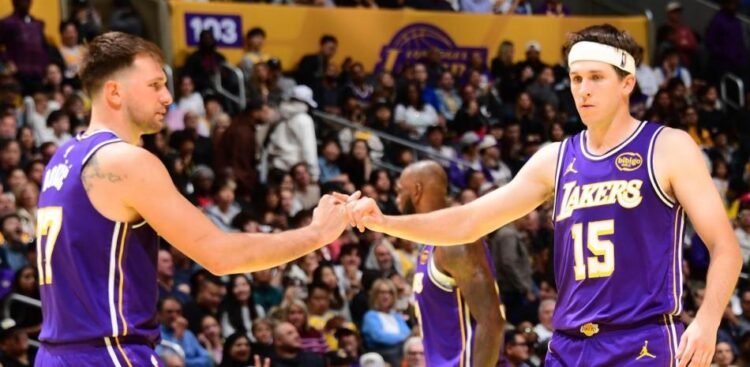 Doncic, Reaves out with injuries as Lakers prepare for playoffs
