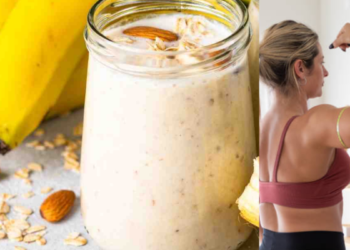 Oatmeal with banana: the recommended recipe to support the increase in muscle mass after the gym, this is how it is prepared