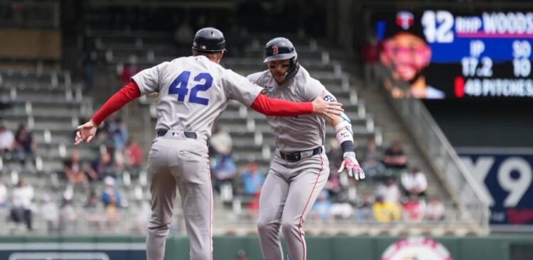 Trevor Story homers and drives in 5 in Boston’s victory over Twins