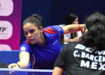 Eva Brito achieves bronze in the Senior Table Tennis Championship