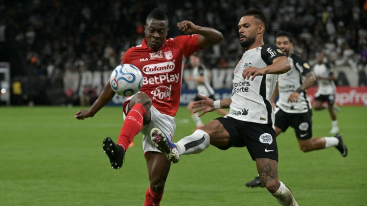Santa Fe looked bright and excited for 45 minutes and then collapsed: Corinthians beat them in Brazil in the Copa Libertadores