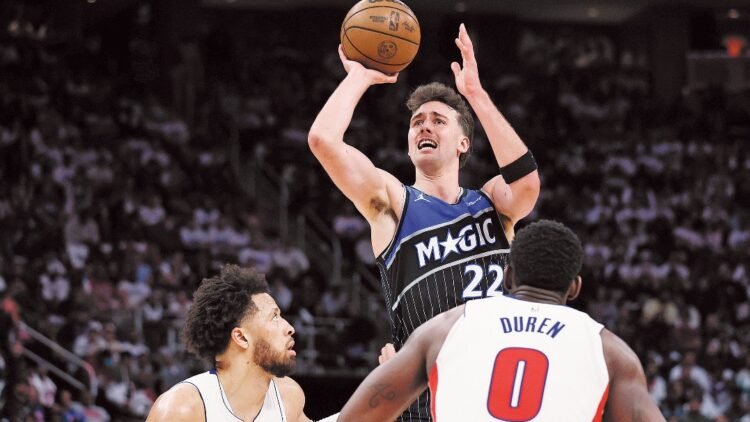 East’s top seeded Pistons fail to fire in playoffs opener against lowly Orlando