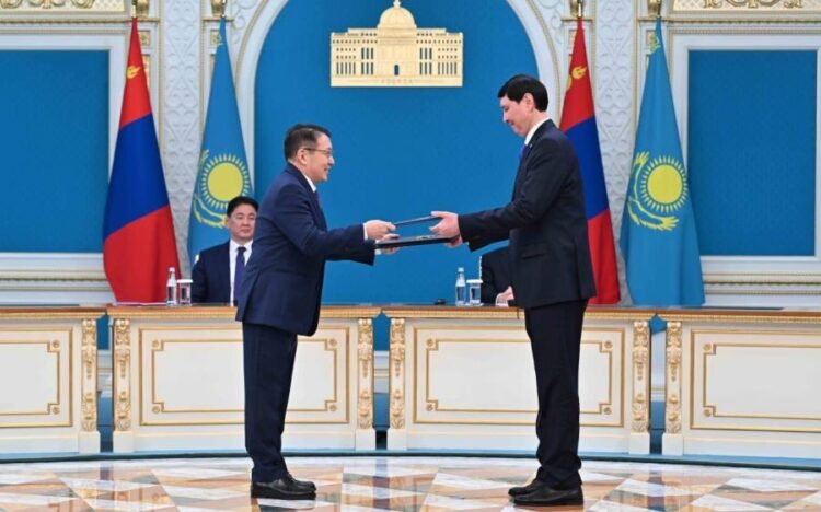 Bank of Mongolia Signs Memorandum of Cooperation with the National Bank of Kazakhstan