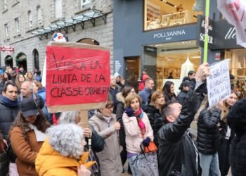 The USdA will not hold a demonstration on May 1 in Andorra and charges against the Government and Democrats for not recognizing the labor holiday