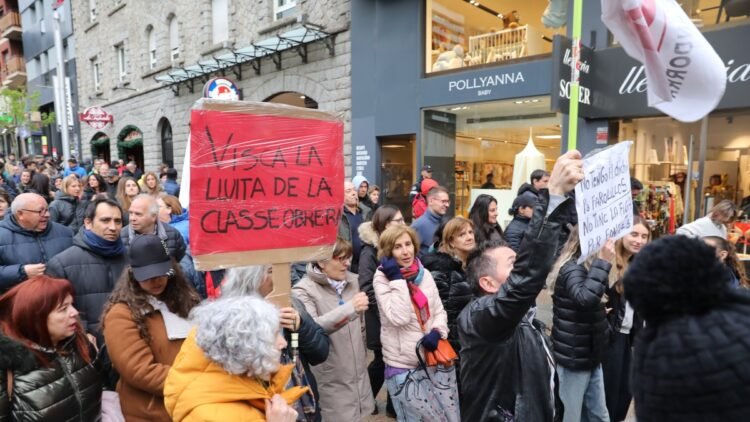 The USdA will not hold a demonstration on May 1 in Andorra and charges against the Government and Democrats for not recognizing the labor holiday