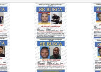 National Police of Santiago has six fugitives on its list