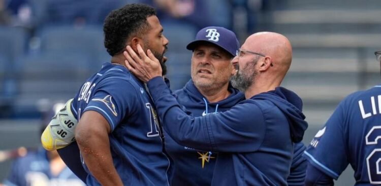 Junior Caminero on day-to-day status after jaw contusion