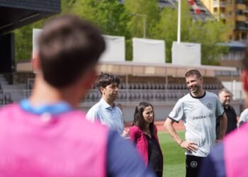 FC Andorra and the Comú d’Andorra la Vella are on track to renew the agreement so that the tricolor team can continue training at the Municipal Stadium