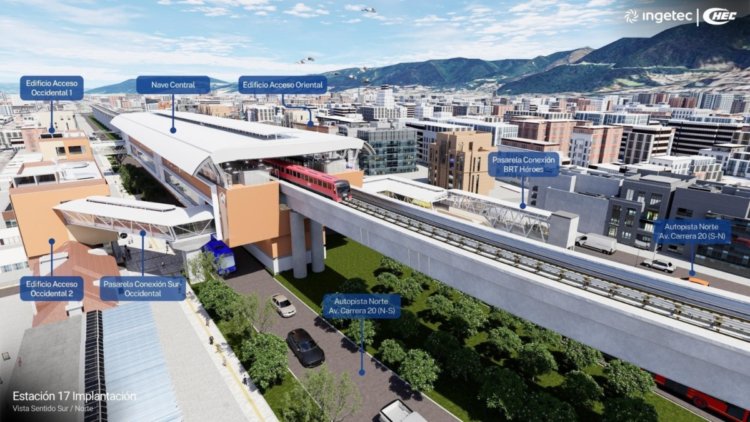Bogotá Metro: this is the project to extend the first line to 106th Street