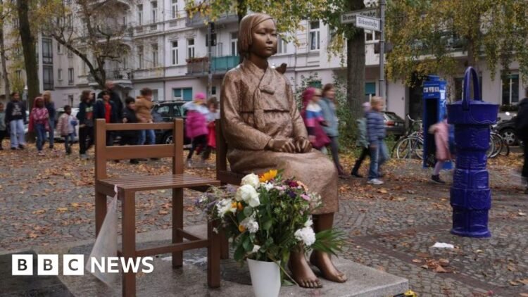 NZ axes plan for WW2 sex slaves statue after Japan protestTokyo had warned that installing the structure in Auckland could jeopardise diplomatic relations.21 hrs agoAsia