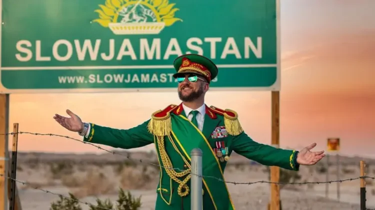 The Republic of Slowjamastan, the micronation founded in California by an eccentric “sultan” that already has 25,000 citizens