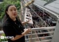 Bekasi: Indonesia train crash kills at least 15 female passengers