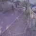 A teenager on a scooter hits a pregnant woman on the sidewalk in Bishkek