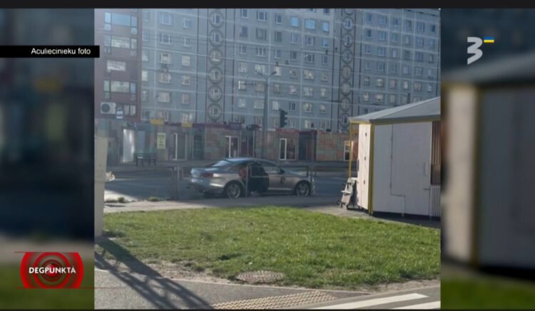 A young man is hit at a pedestrian crossing in Riga