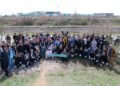 In the rhythm of “Taza Kazakhstan: Presidential Broadcasting Company the whole team went out to cleanup in Astana