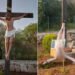 They condemn the act of an Israeli soldier who vandalized a statue of Christ