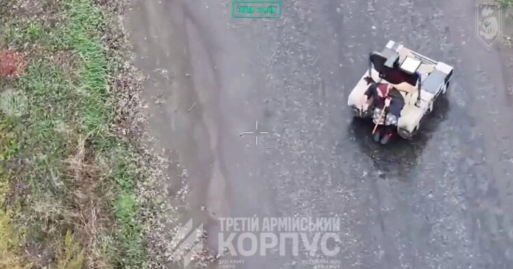Fighters evacuated an elderly woman with the help of a ground robot