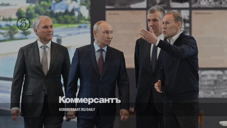 Putin at the Zhirinovsky exhibition. Continuation. LDPR in Manege