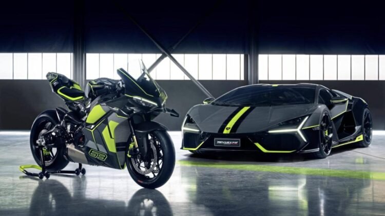 Ducati Panigale V4 Lamborghini, pure Italian style