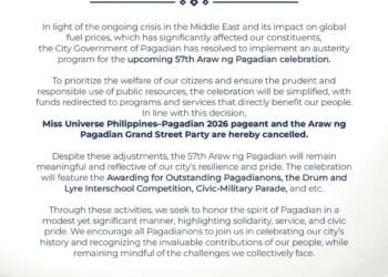 Manila Bulletin – Austere Pagadian charter city anniversary set