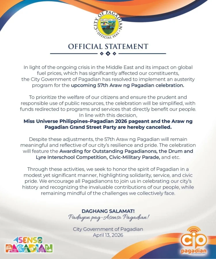 Manila Bulletin – Austere Pagadian charter city anniversary set