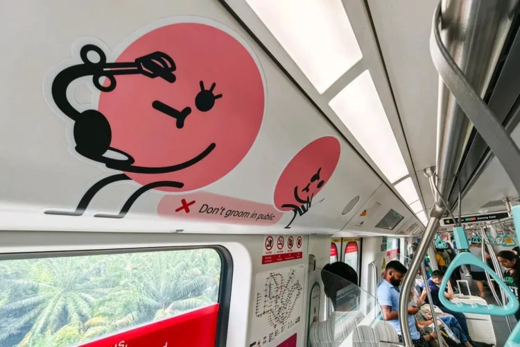 Do we really need a campaign to tell us how to behave on public transport?