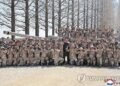 (LEAD) N. Korea’s Kim oversees artillery firing contest on state founder’s birthday