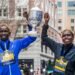 Kenyans Korir and Lokedi revalidate their titles in the Boston Marathon with records included