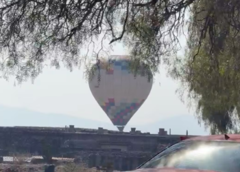 Federal Civil Aviation Agency investigates hot air balloon landing in Teotihuacán