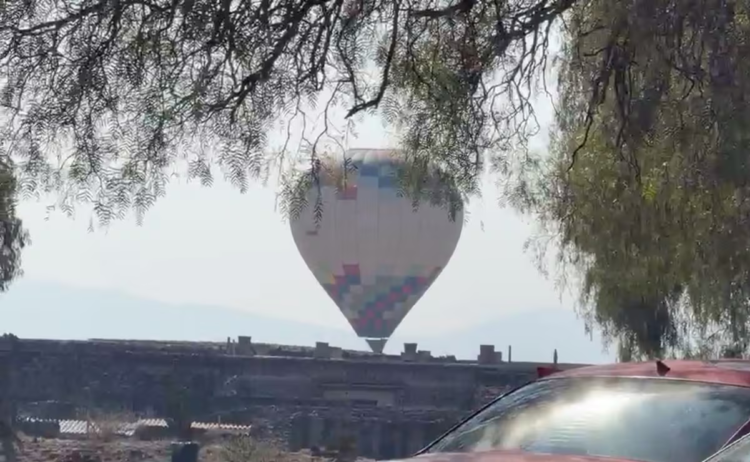 Federal Civil Aviation Agency investigates hot air balloon landing in Teotihuacán