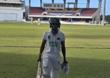 Auguste hits 95 against Guyana in Windies season opener