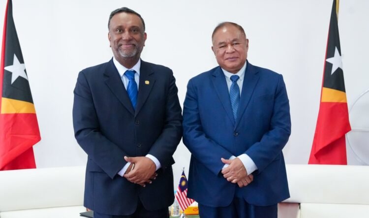 Timor-Leste Foreign Minister holds farewell meeting with outgoing Malaysian ambassador