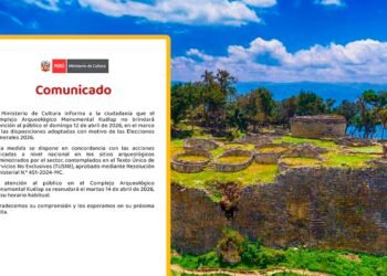 Kuélap archaeological complex will not serve the public due to the 2026 General Elections