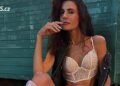 Naked Attraction presenter Monika Timková posed in a swimsuit and completely naked