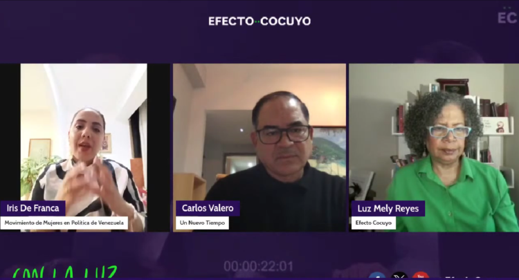 Is a turn towards the center possible in Venezuela? Iris de Franca and Carlos Valero debated it in #ConLaLuz