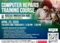 ANNOUNCEMENT: FREE Computer Repairs Training Course